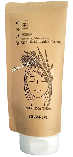 GLAMFOX Rice Niacinamide Cream