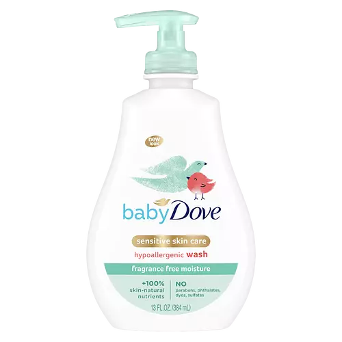 Dove Baby Fragrance Free Moisture Hypoallergenic Wash