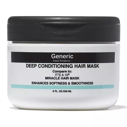 Generic Value Products Deep Conditioning Hair Mask Compare to It’s a 10 Miracle Hair Mask