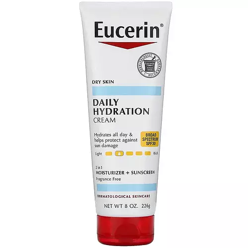 Eucerin Daily Hydration Cream, SPF 30, Fragrance Free