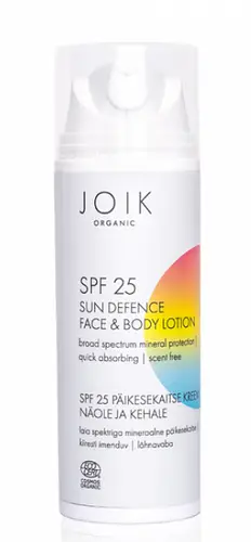 Joik SPF 25 Sun Defence Face & Body Lotion