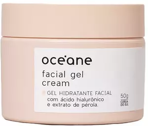 Oceane Gel Hidratante Facial com Extrato de Pérola - Facial Gel Cream