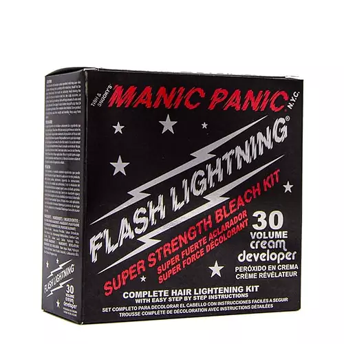 Manic Panic Flash Lightning Bleach Volume Cream Developer Kit