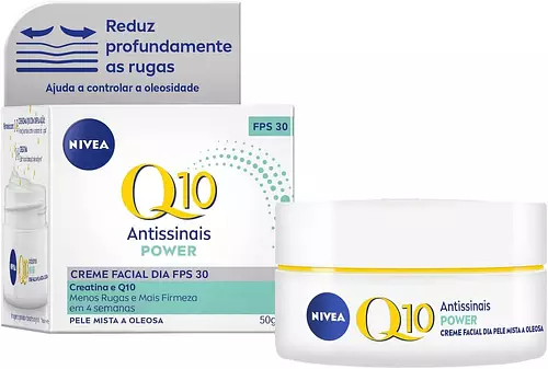 Nivea Creme Facial Antissinais Q10 Power Dia SPF30 Brazil