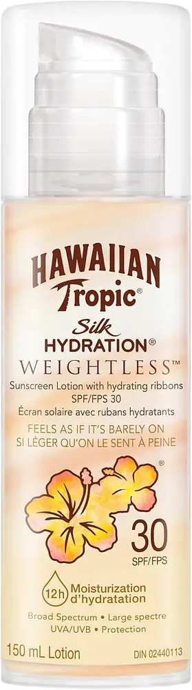 Hawaiian Tropic Silk Hydration Weightless Sunscreen SPF 30