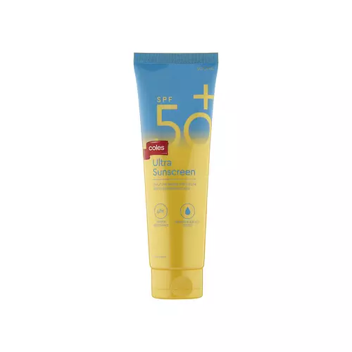 Coles SPF 50+ Sunscreen Ultra Tube
