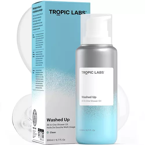 Tropic Labs Washed Up All-In-One Shower Oil