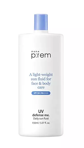 Make p:rem UV Defense Me Daily Sun Fluid SPF50+/PA++++