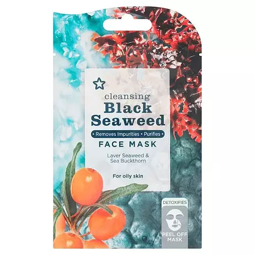 Superdrug Black Seaweed Peel Off Face Mask