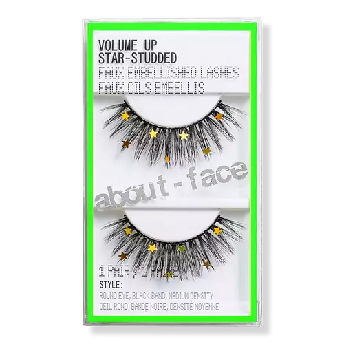 about-face Volume Up Faux Embellished Lashes Star-Studded