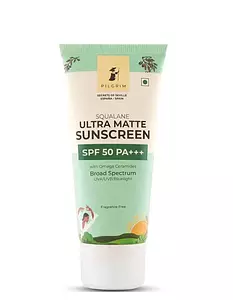 Pilgrim Squalane Ultra Matte Sunscreen SPF 50 PA+++