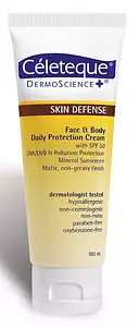 Celeteque Skin Defense Face and Body Daily Protection Cream SPF 50