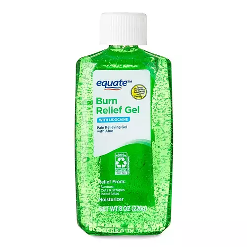 Equate Burn Relief Gel with Lidocaine
