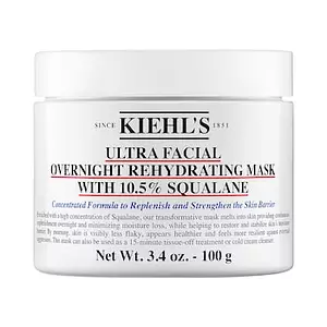 Kiehl's Ultra Facial Overnight Hydrating Face Mask With 10.5% Squalane