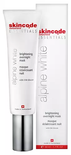 Skincode Essentials Alpine White Brightening Overnight Mask