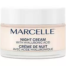Marcelle Night Cream 24h Moisturizing with Hyaluronic Acid & Niacinamide