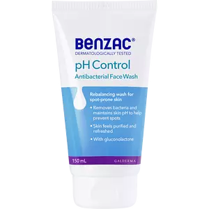 Galderma Benzac pH Control Antibacterial Facial Wash