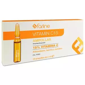 Farline Ampollas Vitamina C15