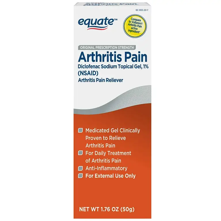 Equate Diclofenac Sodium Arthritis Pain Reliever Gel