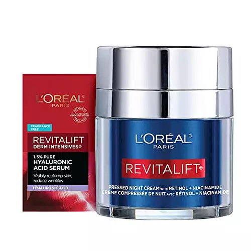 L'Oreal Revitalift Laser Renew Retinol + Niacinamide Pressed Night Cream
