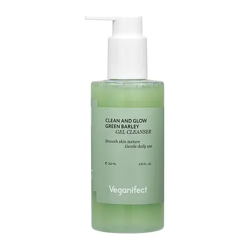 Veganifect Clean & Glow Green Barley Gel Cleanser