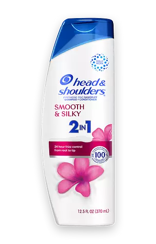 Head & Shoulders Smooth & Silky 2-In-1 Anti Dandruff Shampoo & Conditioner