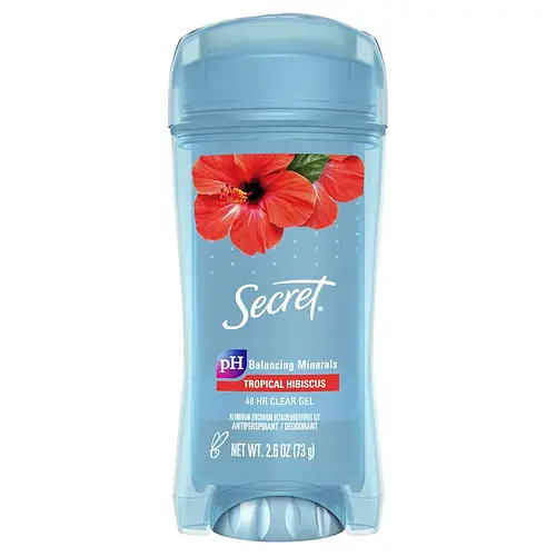 Secret Fresh Clear Gel Antiperspirant Deodorant Tropical Hibiscus