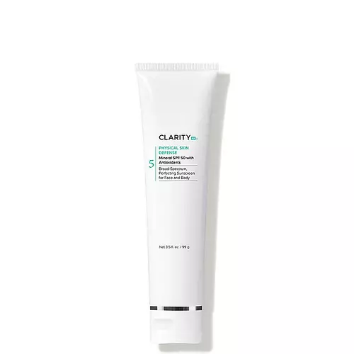 ClarityRx Physical Skin Defense Mineral SPF 50 with Antioxidants