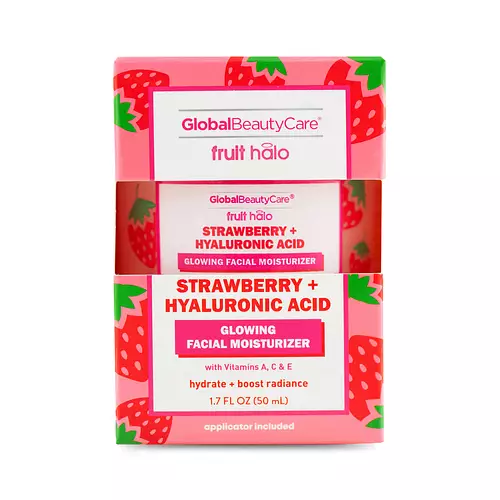 Global Beauty Care Strawberry + Hyaluronic Acid Glowing Facial Moisturizer
