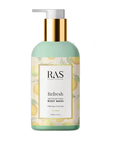 RAS Luxury Oils Refresh Detoxifying & Acne Reducing Body Wash