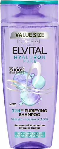 L'Oreal Elvital Hyaluron Pure Purifying Shampoo Sweden