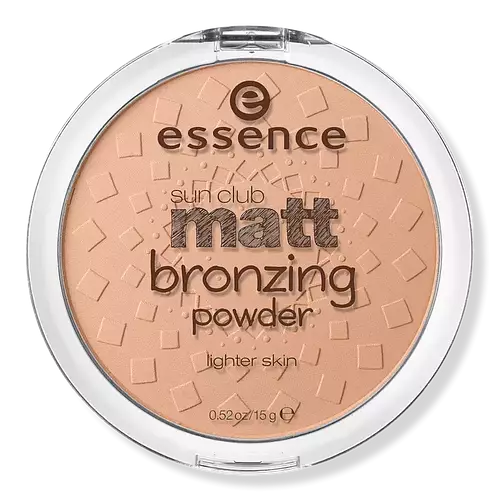 Essence Sun Club Matt Bronzing Powder Natural - Light Warm Brown