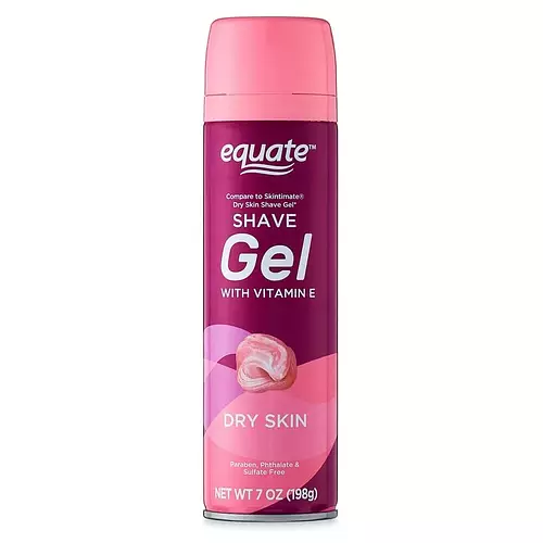 Equate Shave Gel With Vitamin E Dry Skin
