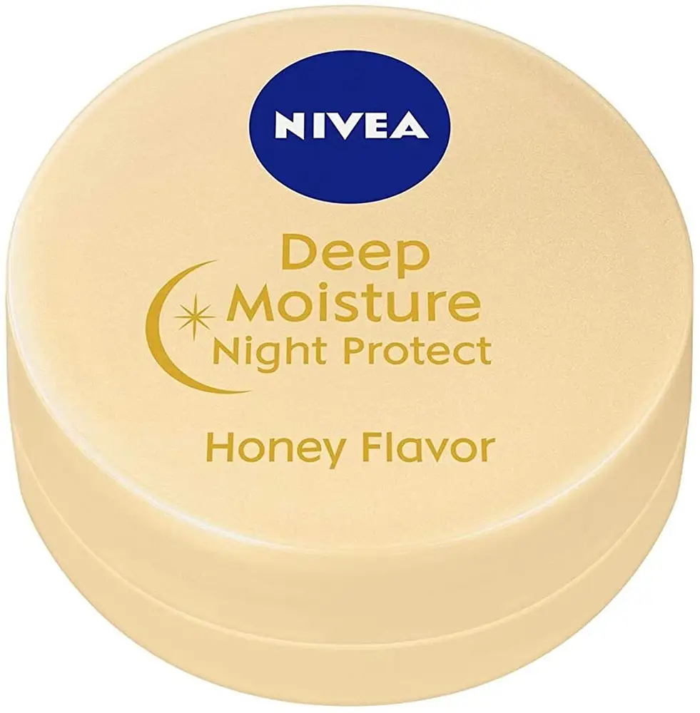 Nivea Deep Moisture Night Protect Lip Balm Honey