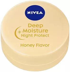 Nivea Deep Moisture Night Protect Lip Cream Honey