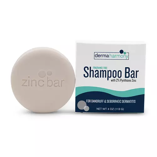 DermaHarmony 2% Pyrithione Zinc Shampoo Bar
