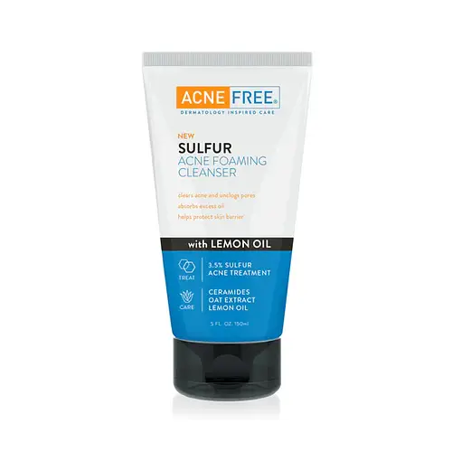 Acne Free Sulfur Acne Foaming Cleanser