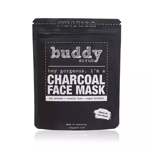 Buddy Scrub Activated Charcoal Face Mask