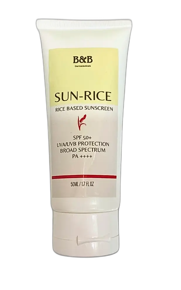 B&B Derma Sun-Rice SPF 50+ Rice Based Mineral Sunscreen