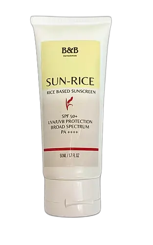 B&B Derma Sun-Rice SPF 50+ Rice Based Mineral Sunscreen