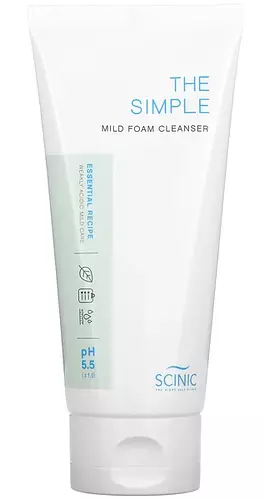 SCINIC The Simple Mild Foam Cleanser ph 5.5