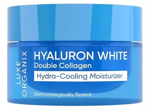 Luxe Organix Hyaluron White Double Collagen Hydra-Cooling Moisturizer