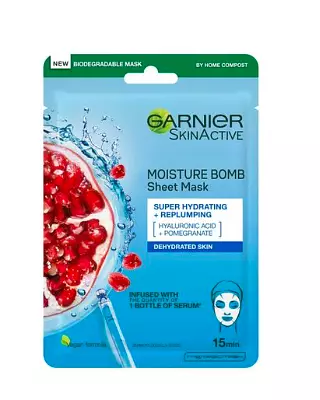 Garnier Moisture Bomb Pomegranate Hydrating Mask