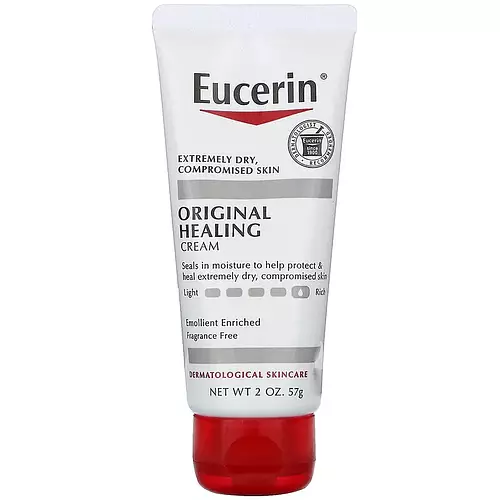 Eucerin Original Healing, Creme for Very Dry Sensitive Skin, Fragrance Free