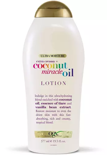 OGX Beauty Extra Creamy + Coconut Miracle Oil Ultra Moisture Lotion