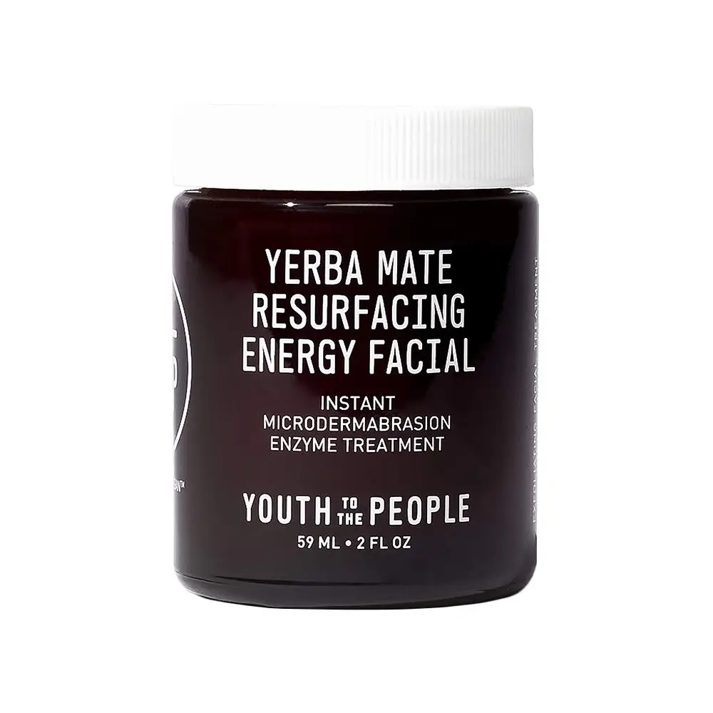 Youth To The People Yerba Mate Resurfacing + Exfoliating Energy Facial with Enzymes