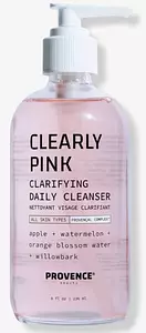 Provence Beauty Clearly Pink Clarifying Daily Cleanser