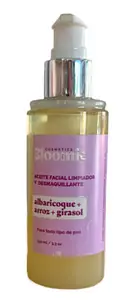 Bloomie Cosmetics Aceite Facial Limpiador Y Desmaquillante Albaricoque + Arroz + Girasol