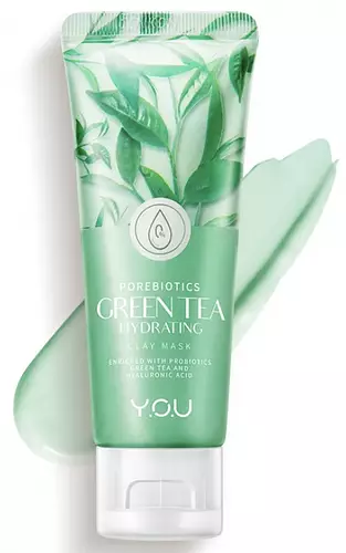Y.O.U Porebiotics Green Tea Hydrating Clay Mask