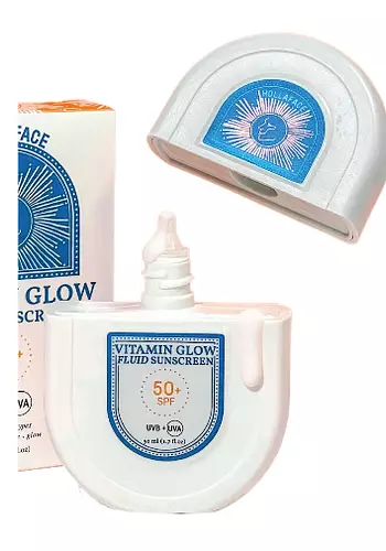 HOLLAFACE Vitamin Glow Fluid Sunscreen SPF50+ Blueprint Edition